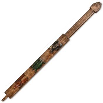 Deluxe Hand-Carved Pipestems - Animal Motif Stem