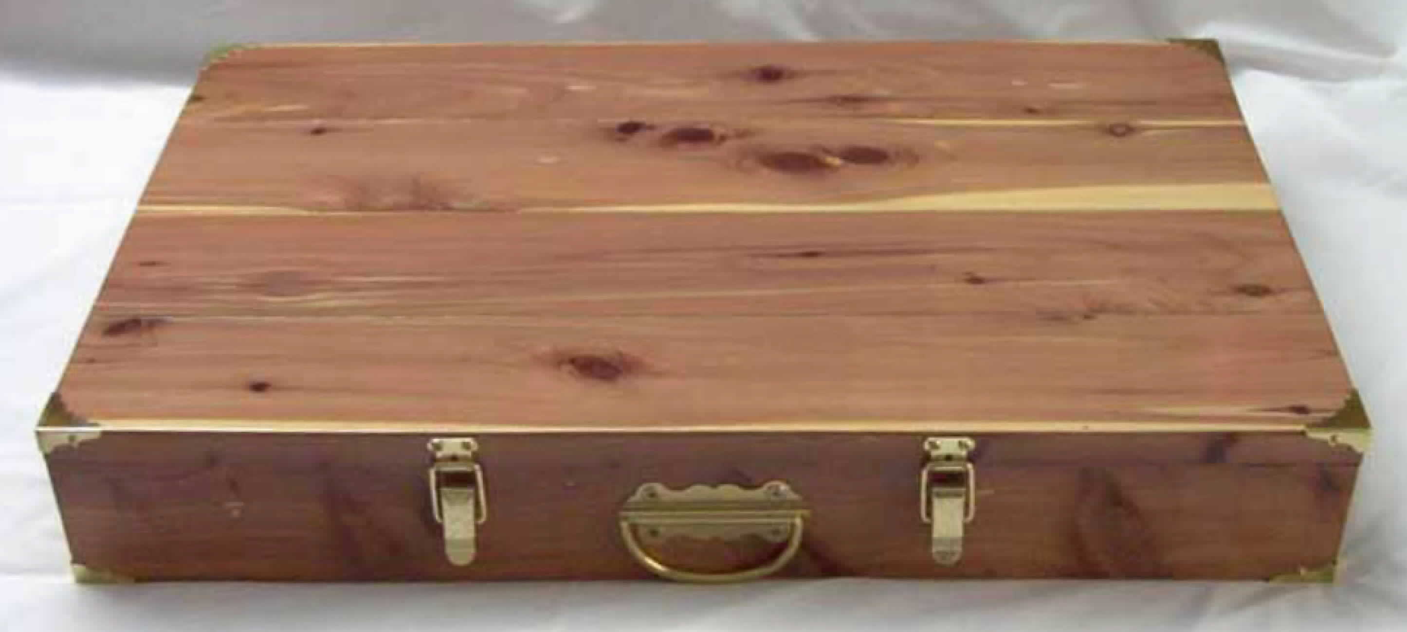 Wide Cedar Box